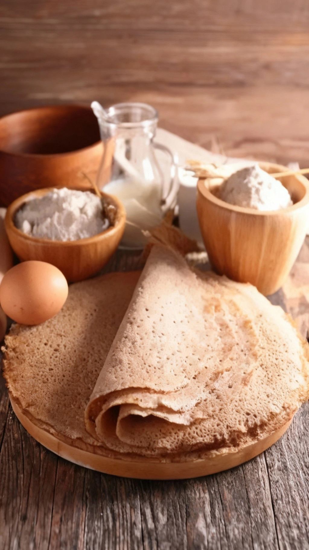 Stagiaire s'exerçant sur un bilig professionnel lors de la formation crêpe à Nantes